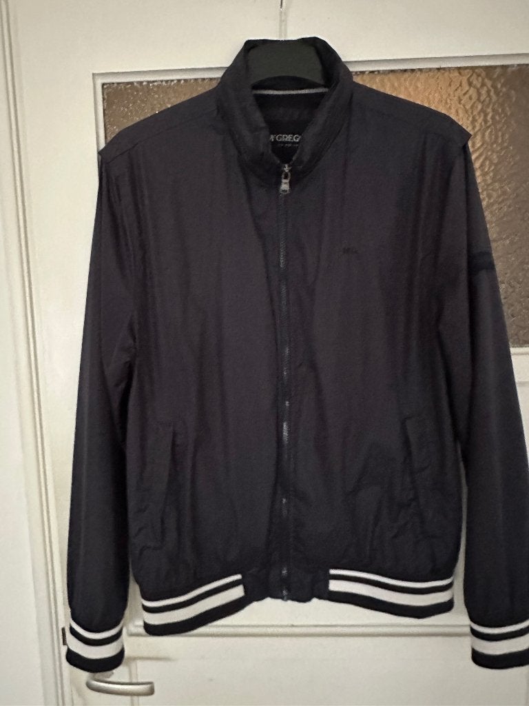 Mooi Blauw/ Navy zomerjack van McGregor, Maat 54/L, Maat 52/54 (L), Zo goed als nieuw, Verzenden, McGregor