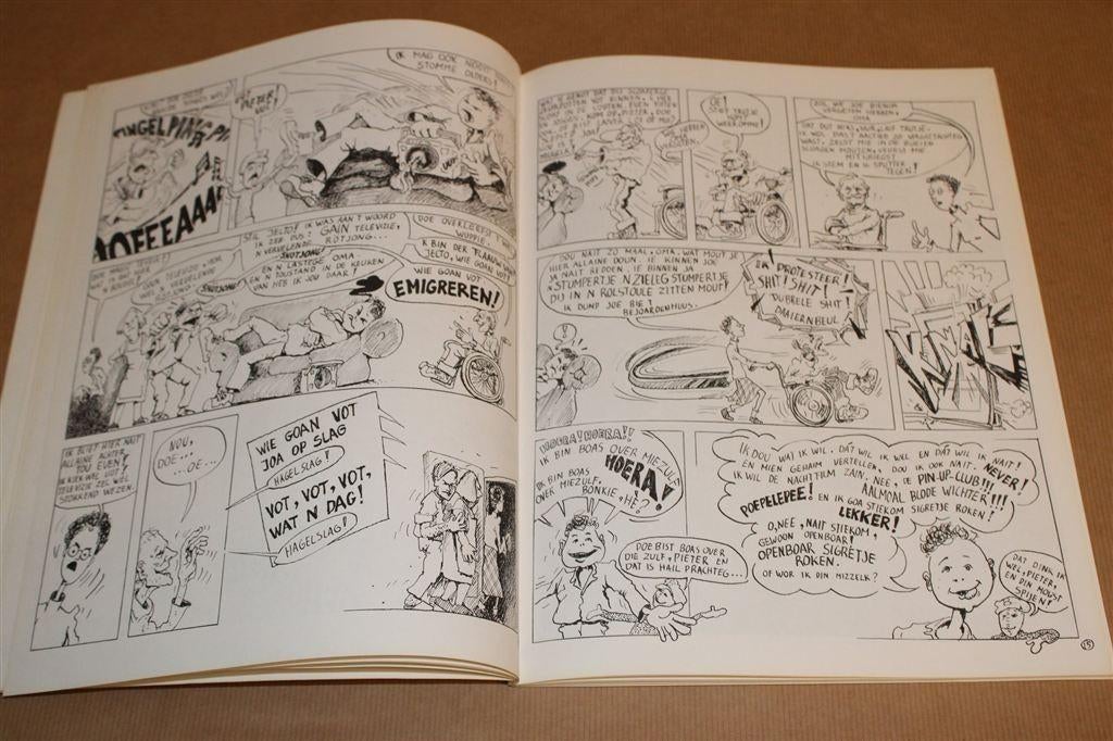 Hé Poepelepee! — Strip van Geert Schreuder, Eén stripboek, Ophalen of Verzenden, Gelezen