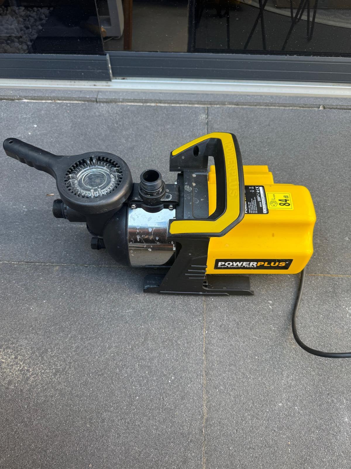 Powerplus POWXG9554 Tuinpomp 1000W, Ophalen of Verzenden, Zo goed als nieuw