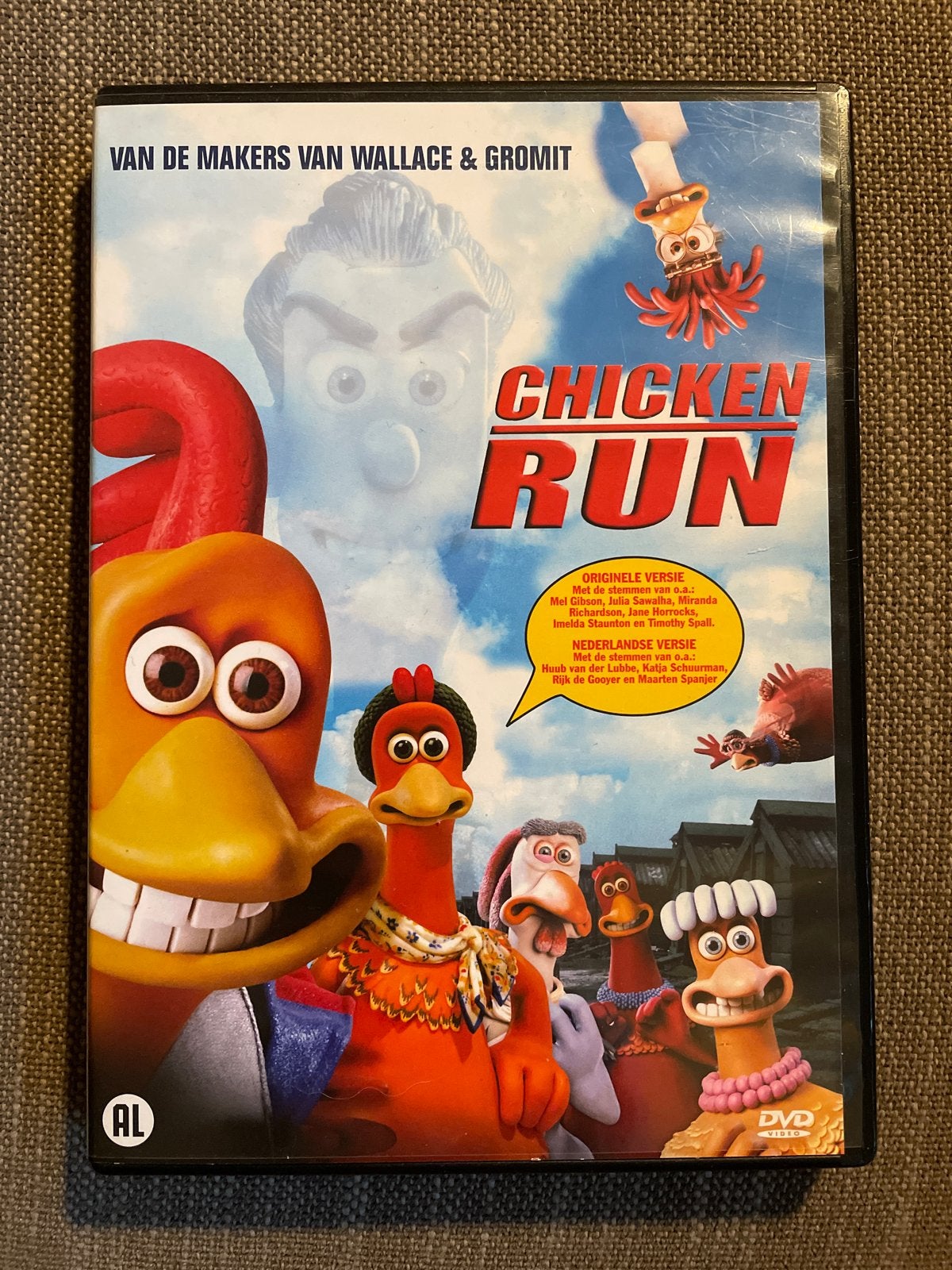Chicken Run dvd, Gebruikt, Alle leeftijden, Ophalen of Verzenden, Komedie