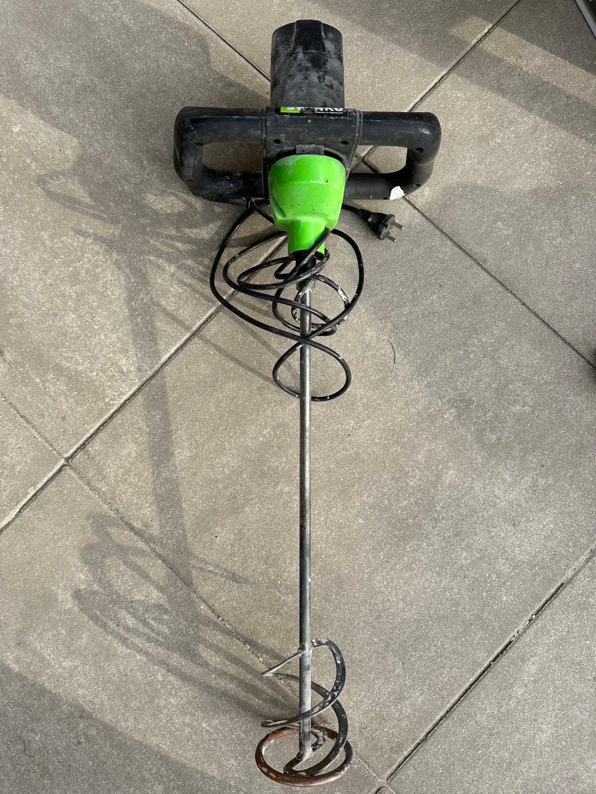 Swinko mixer 1300 watt, Doe-het-zelf en Verbouw, Betonmolens, Ophalen, Zo goed als nieuw