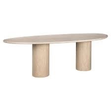 Richmond Eettafel Alexander Jones beige Renaissance, Ophalen, Overige materialen, 100 tot 150 cm, Vijf personen of meer