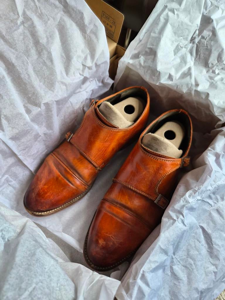 Melvin & Hamilton Monks Holly damesmaat 41 bruin leer, Kleding | Dames, Schoenen, Schoenen met lage hakken, Bruin, Ophalen of Verzenden