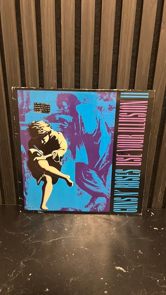 Guns N’ Roses: Use Your Illusion II (Duitse 1991 1st press), Cd's en Dvd's, Vinyl | Hardrock en Metal, Ophalen of Verzenden, Gebruikt