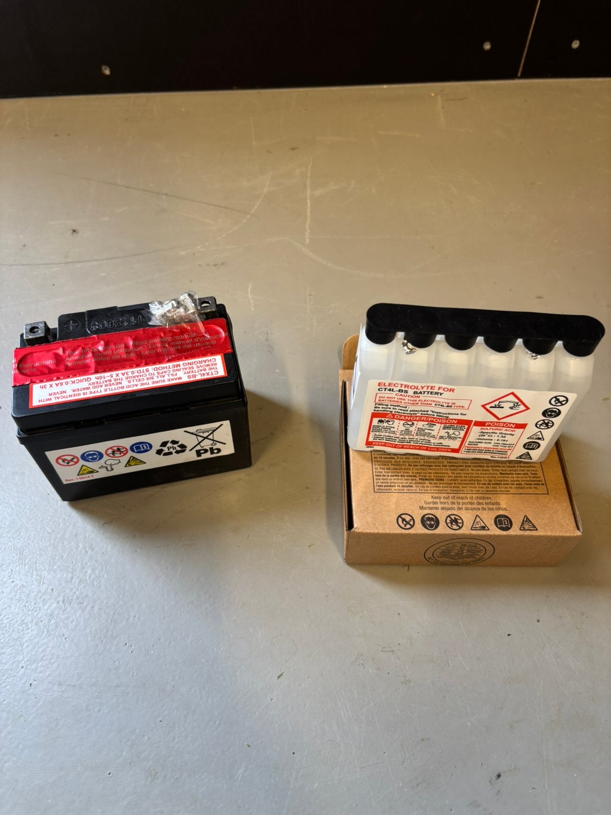 Motor/ brommer accu, Ophalen of Verzenden, Nieuw, Overige merken
