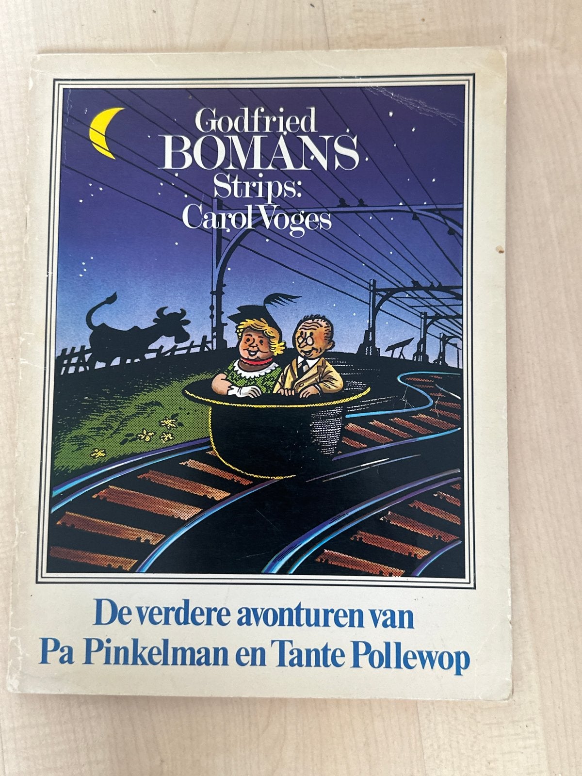 Godfried Bomans Strips: Pa Pinkelman en Tante Pollewop, Eén stripboek, Verzenden, Gelezen