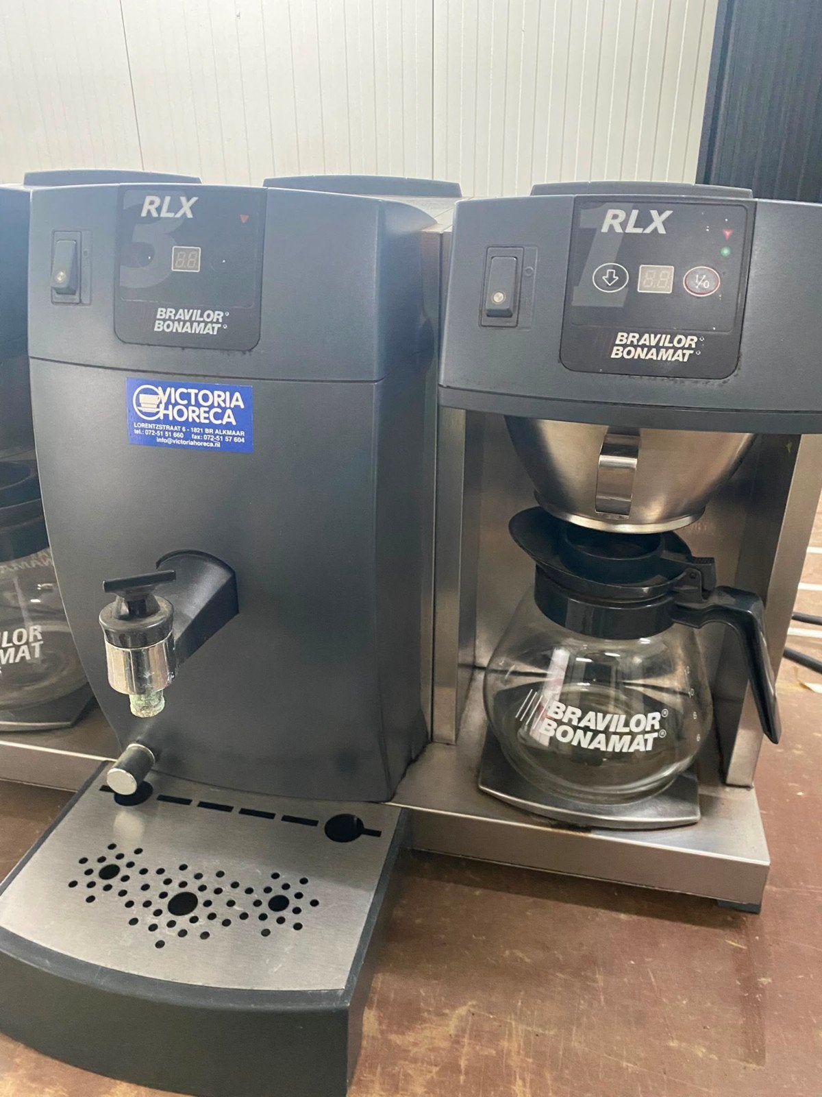 Bravilor Bonamat RLX filter koffiezetapparaat, Witgoed en Apparatuur, Koffiezetapparaten, 10 kopjes of meer, Ophalen, Koffiemachine