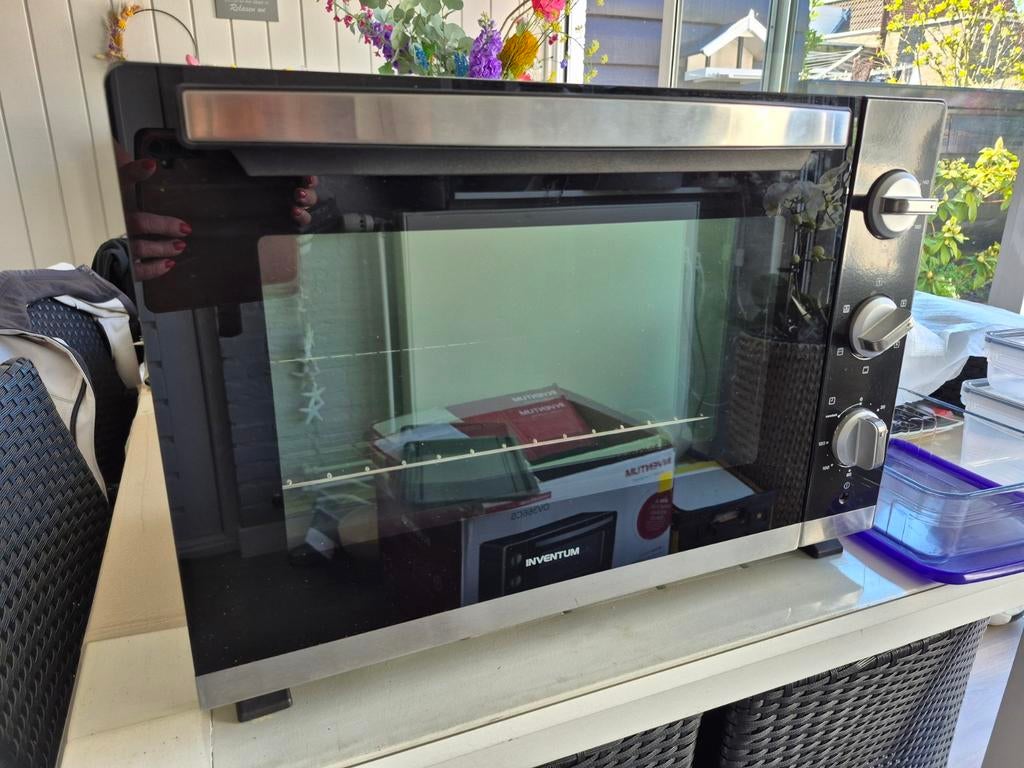 Inventum OV366CS, Witgoed en Apparatuur, Ovens, Zo goed als nieuw, Minder dan 45 cm, Ophalen