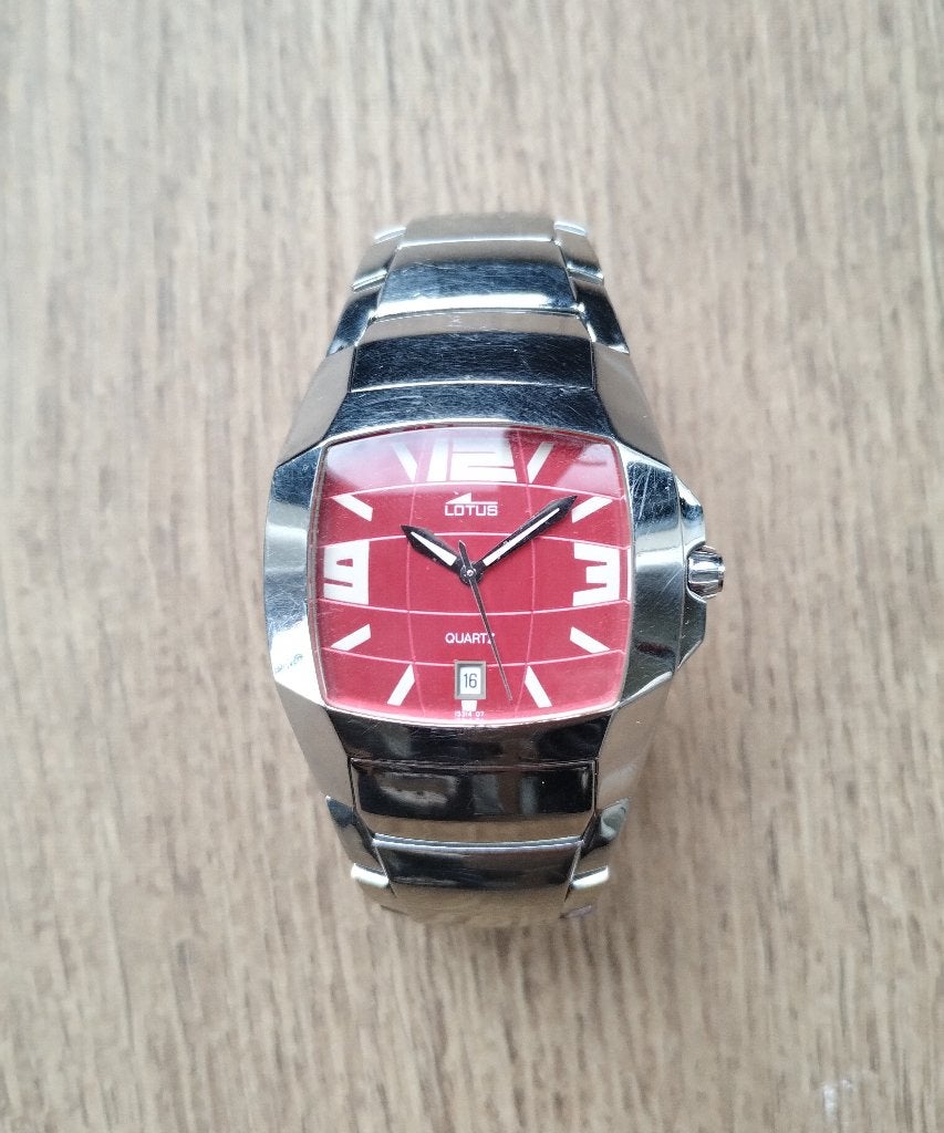 Lotus Horloge 15314, Overige merken, Staal, Gebruikt, Polshorloge