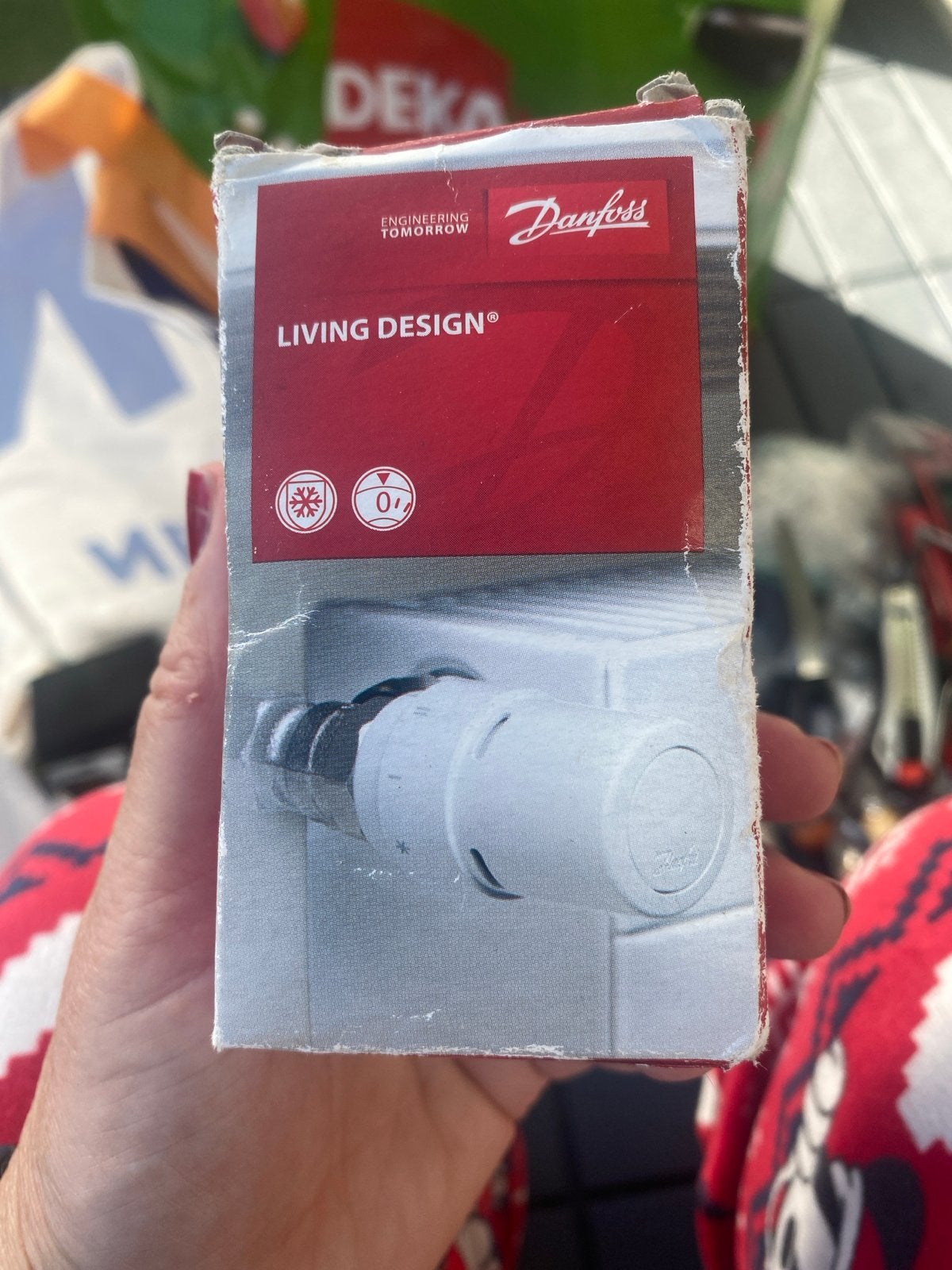 Danfoss Living Design Thermostaatknop, Doe-het-zelf en Verbouw, Ophalen of Verzenden, Nieuw