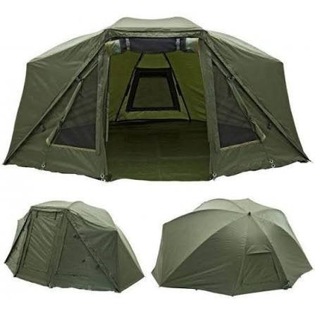 Mad brolly system plus tent 3x gebruikt, Watersport en Boten, Hengelsport | Karpervissen, Ophalen, Zo goed als nieuw, Overige typen
