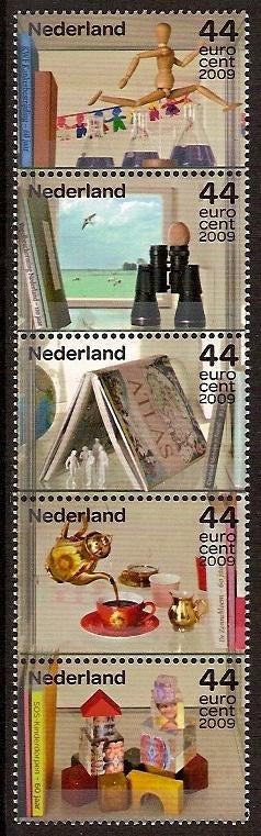 Nederland NVPH nr 2645/9 postfris Goede Doelen 2009, Postzegels en Munten, Postzegels | Nederland, Ophalen of Verzenden, Na 1940