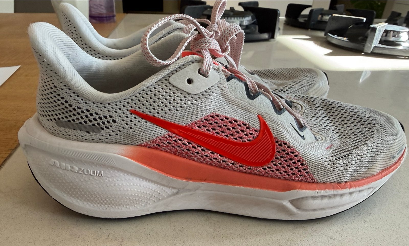 Nike Pegasus Zoom hardloopschoenen - Maat 35.5, Ophalen of Verzenden, Gebruikt, Jongen of Meisje