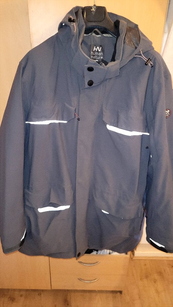 Jas heren 3xl, Overige maten, Ophalen of Verzenden, Zo goed als nieuw, Grijs