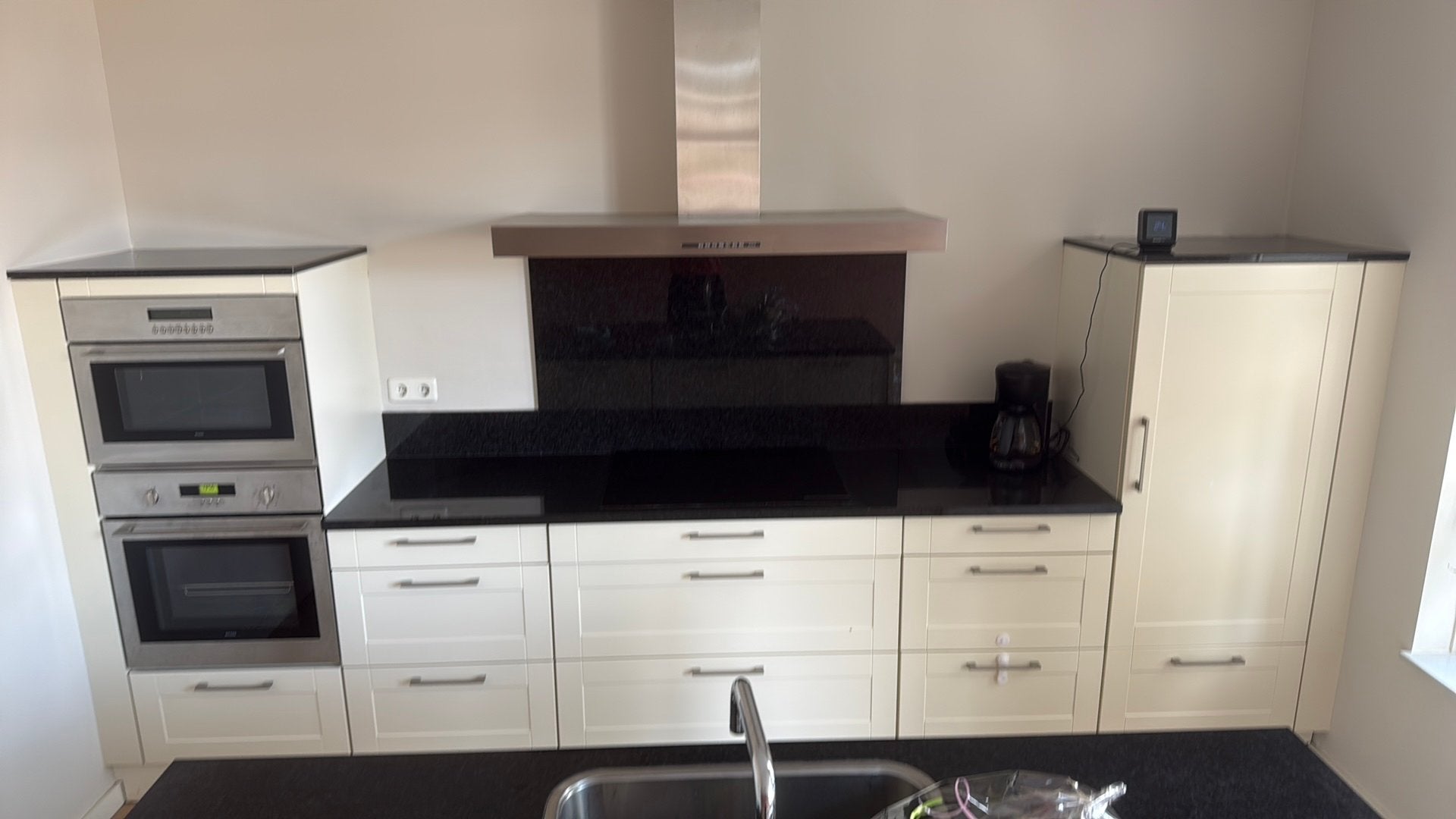 Keuken, Huis en Inrichting, Keuken | Complete keukens, Ophalen, Gebruikt, Wit, Overige typen