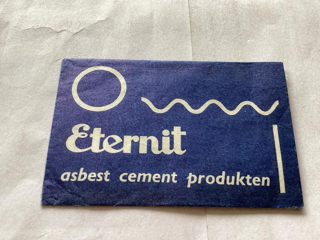 Vintage Eternit asbest cement produkten suikerzakje, Ophalen of Verzenden, Nederland