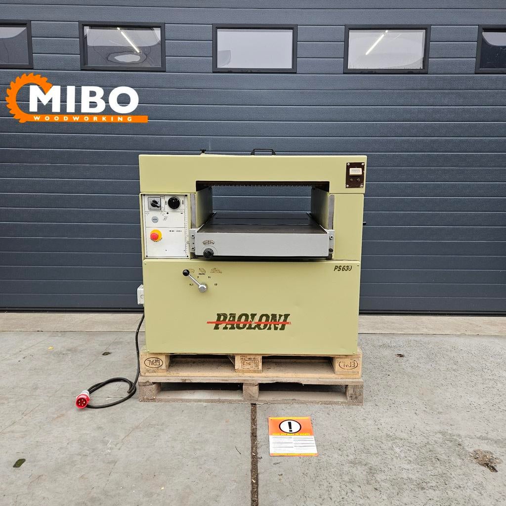 Paoloni vandiktebank 630mm schaafbank ** van diktebank 63cm, Ophalen of Verzenden, Zo goed als nieuw