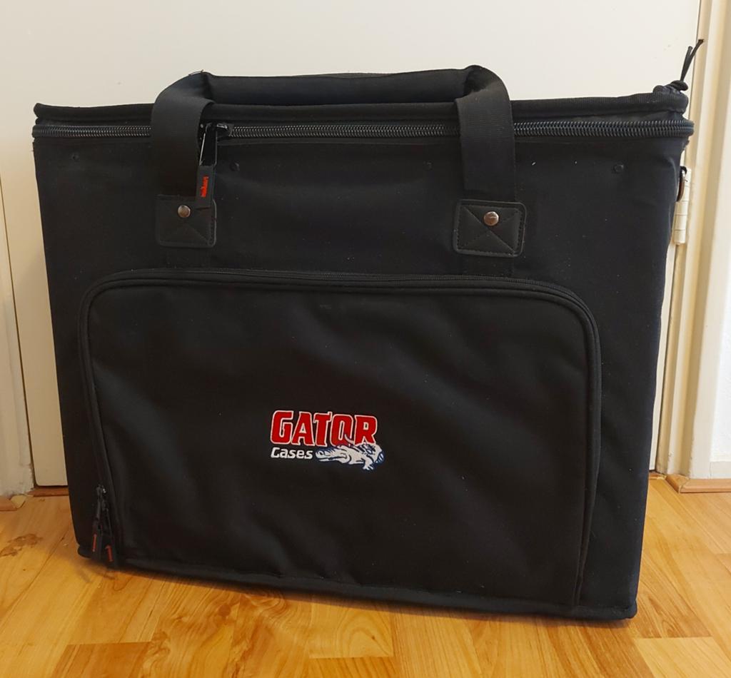 Gator 19 inch racktas 2HE, Ophalen of Verzenden, Gebruikt, Speaker of Versterker, Flightcase