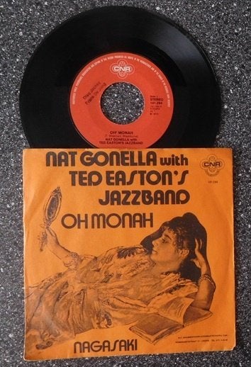 Nat Gonella & Ted Easton's Jazzband - oh Monah (vanaf € 1,75, Cd's en Dvd's, Ophalen of Verzenden, Zo goed als nieuw, 7 inch, Pop
