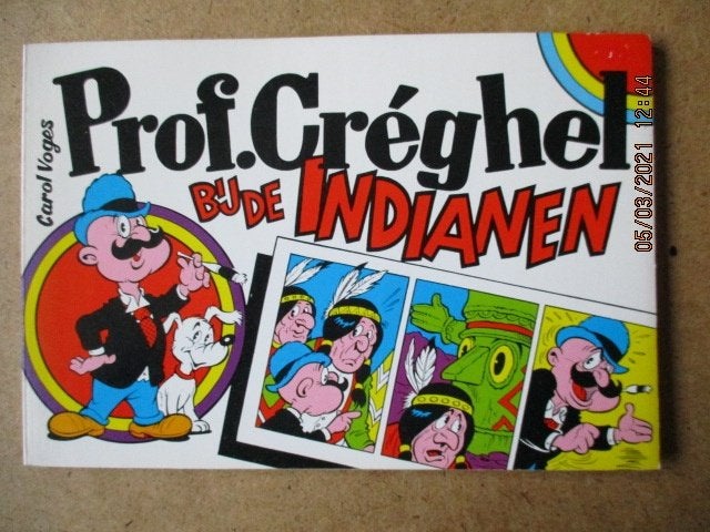 adv0218 prof. creghel 3, Eén stripboek, Ophalen, Gelezen