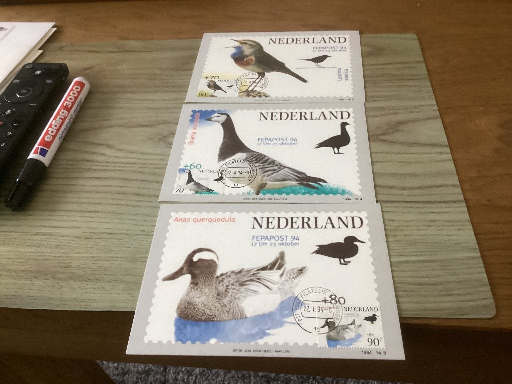 No3134 Kaarten E318 Nederland jaargangen fdc 1963 tm 2017, Postzegels en Munten, Postzegels | Eerstedagenveloppen, Verzenden, Onbeschreven