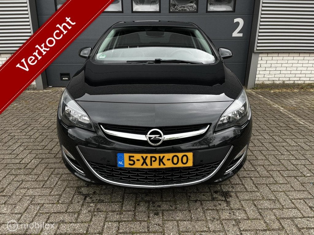 Opel Astra 1.4 Turbo SPORT/LEER/NAVI/CRUISE/CAMERA, Auto's, Opel, Voorwielaandrijving, Euro 5, Gebruikt, 4 cilinders