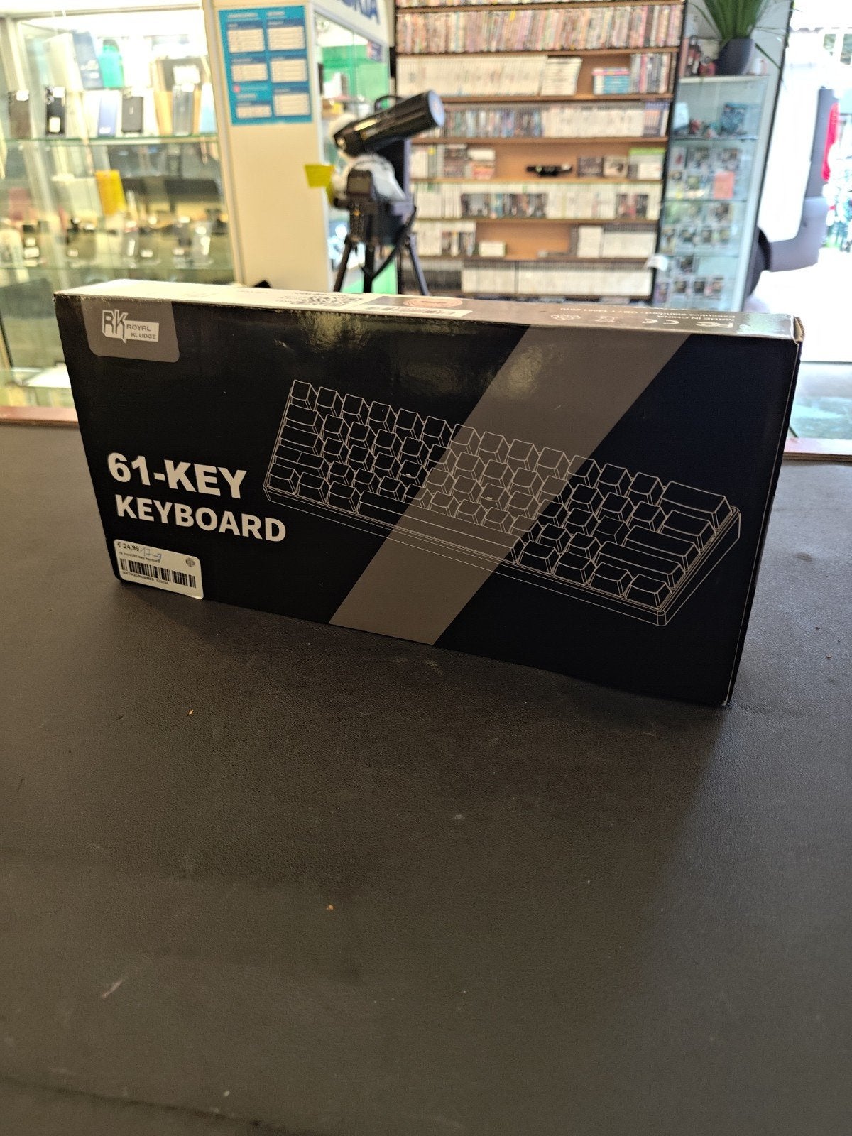 Royal Kludge RK61 61-toetsenbord - QWERTY, Draadloos, Computers en Software, Info@rkgaming.com, Building 1, No. 10, Xinxing Road, Shajing Street, Bao'an District, Shenzhen City, Guangdong Province, China