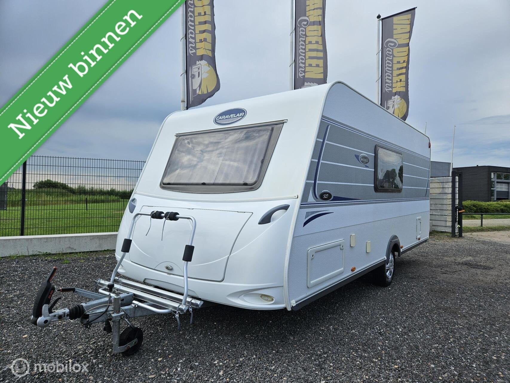 CARAVELAIR ANTARES LUXE 527 TK 2014|7-PERSOONS|STAPELBED|MOV, Overige typen, Bedrijf, Meer dan 6, 6 tot 7 meter