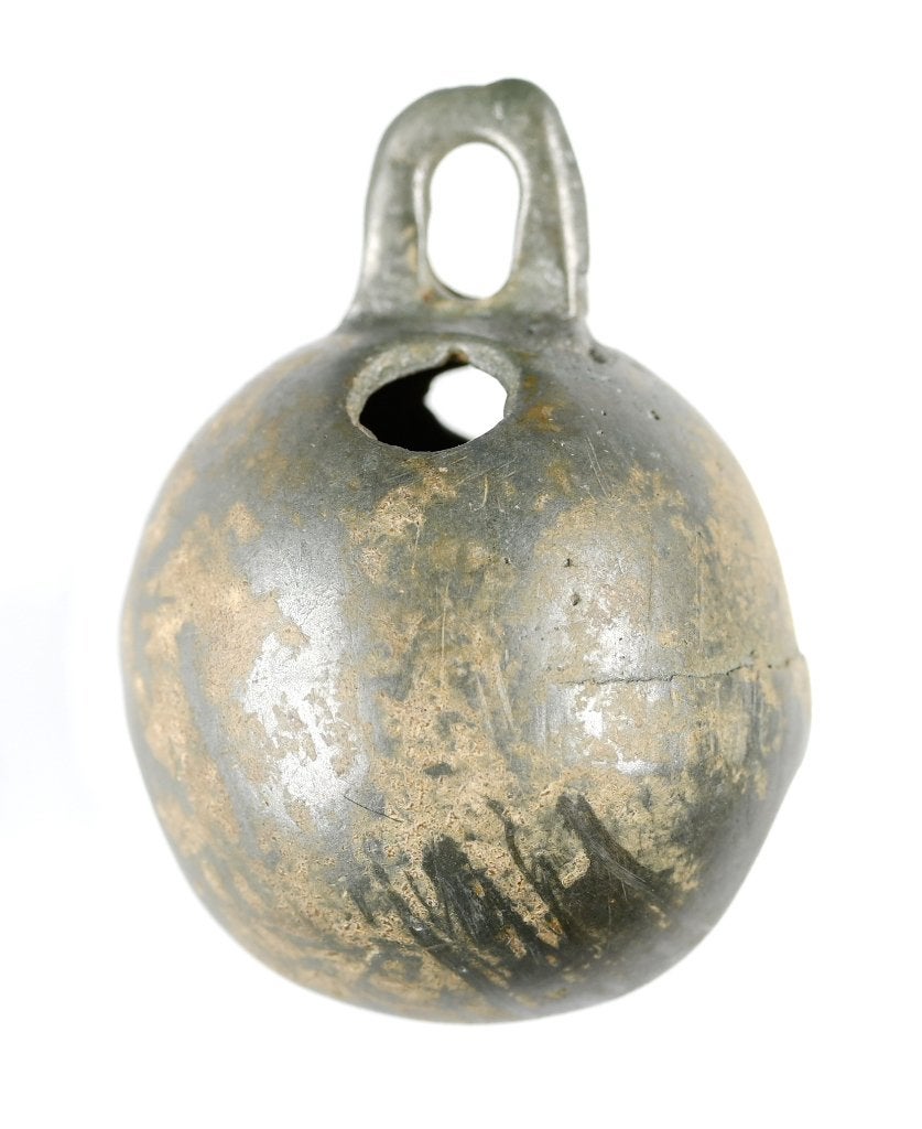 Gegoten bronzen paardenbel 3, 16-17e eeuw     b844, Antiek en Kunst, Antiek | Koper en Brons, Ophalen of Verzenden, Brons