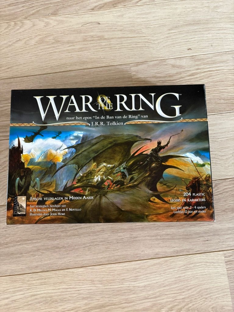 Bordspel: war of the ring, Hobby en Vrije tijd, Gezelschapsspellen | Bordspellen, Een of twee spelers, Ophalen, Gebruikt