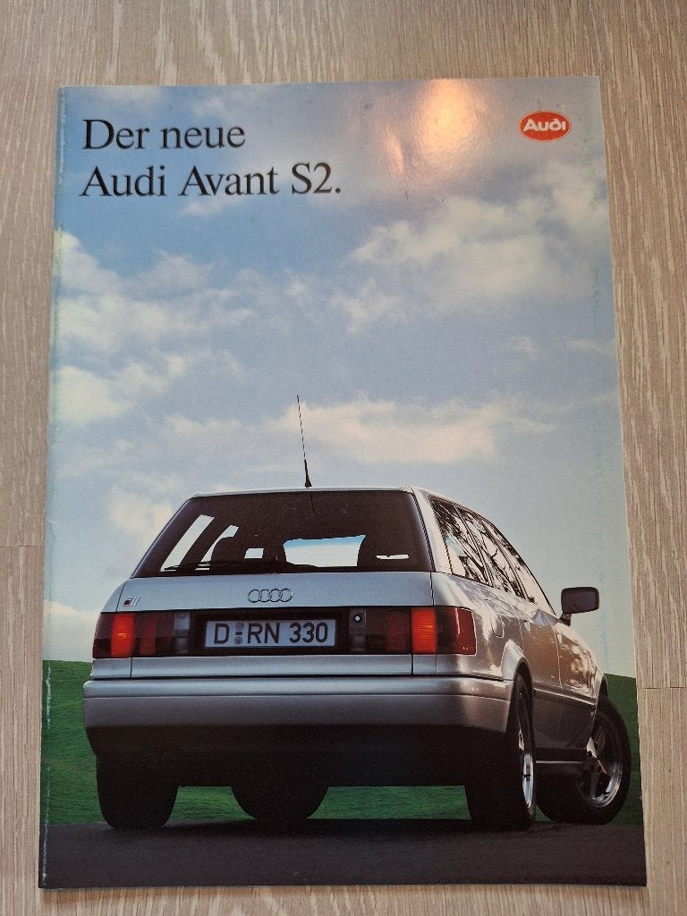 Audi S2 Avant folder, Ophalen of Verzenden, Zo goed als nieuw, Audi