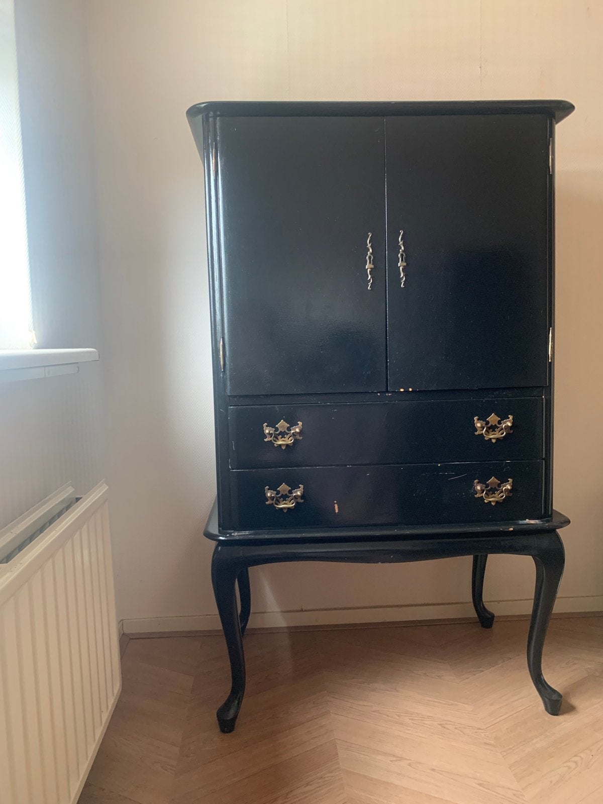 Vintage Ladekast, Huis en Inrichting, Kasten | Ladekasten, Ophalen, Gebruikt, 1 of 2 laden, 100 tot 150 cm