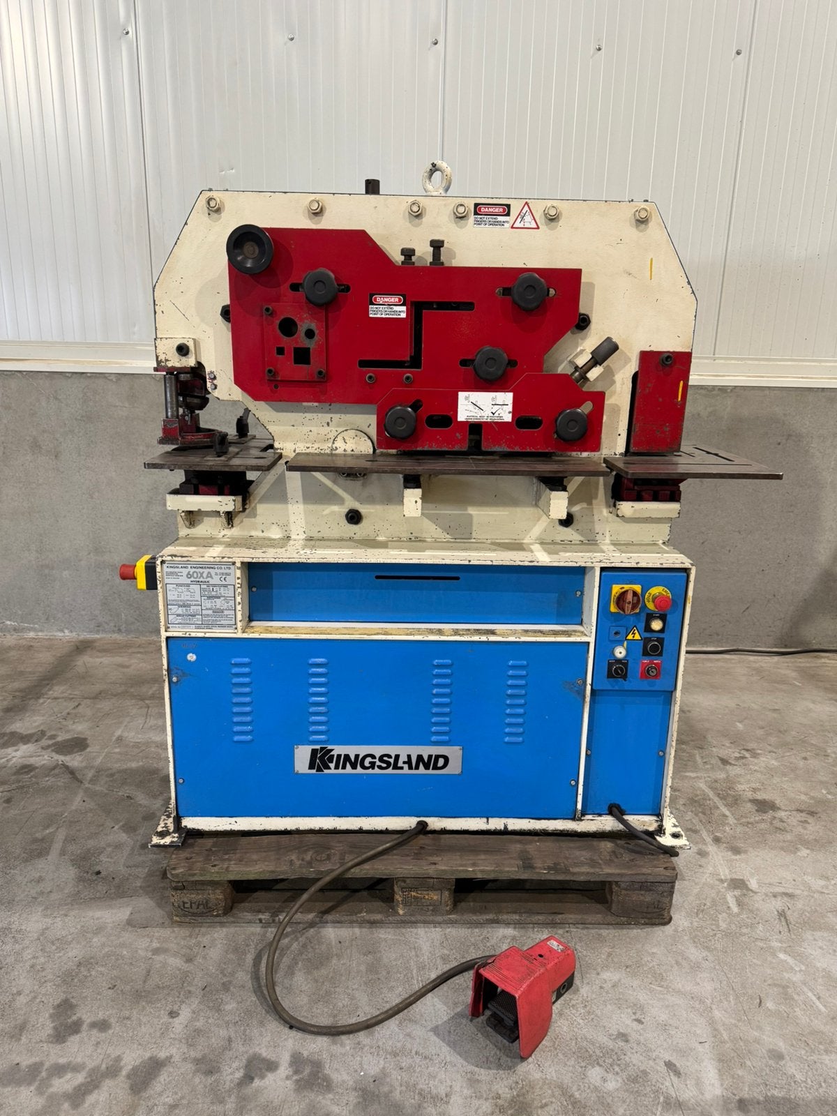 Kingsland 60XA pons- knipmachine, Ophalen, Gebruikt