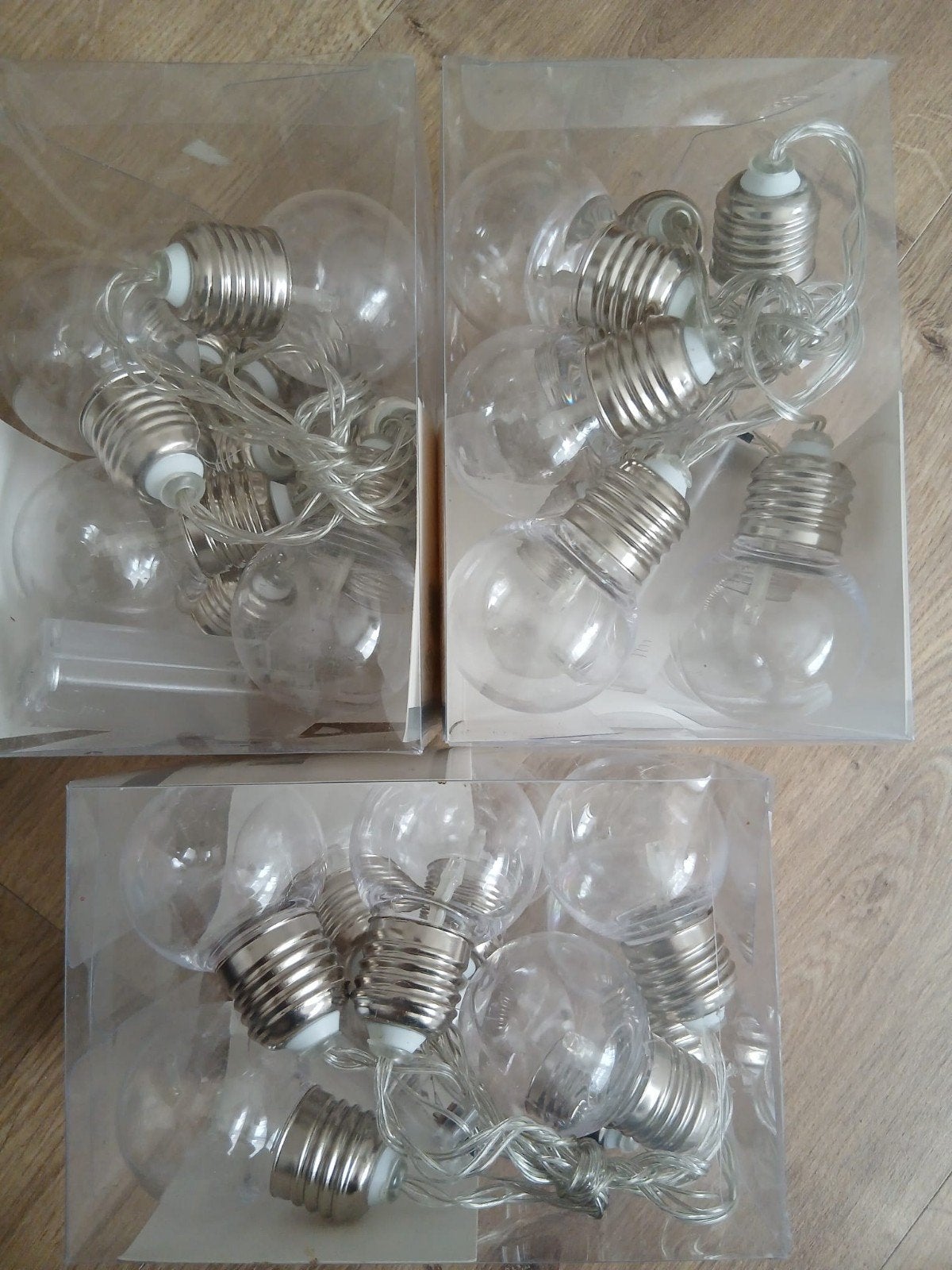 3x lichtsnoer 10 lampjes, Ophalen of Verzenden, Nieuw