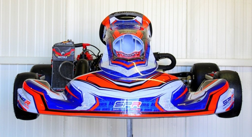 Kart Republic KR2 met Rotax Max Senior EVO2 Motor, Ophalen, Zo goed als nieuw, Kart