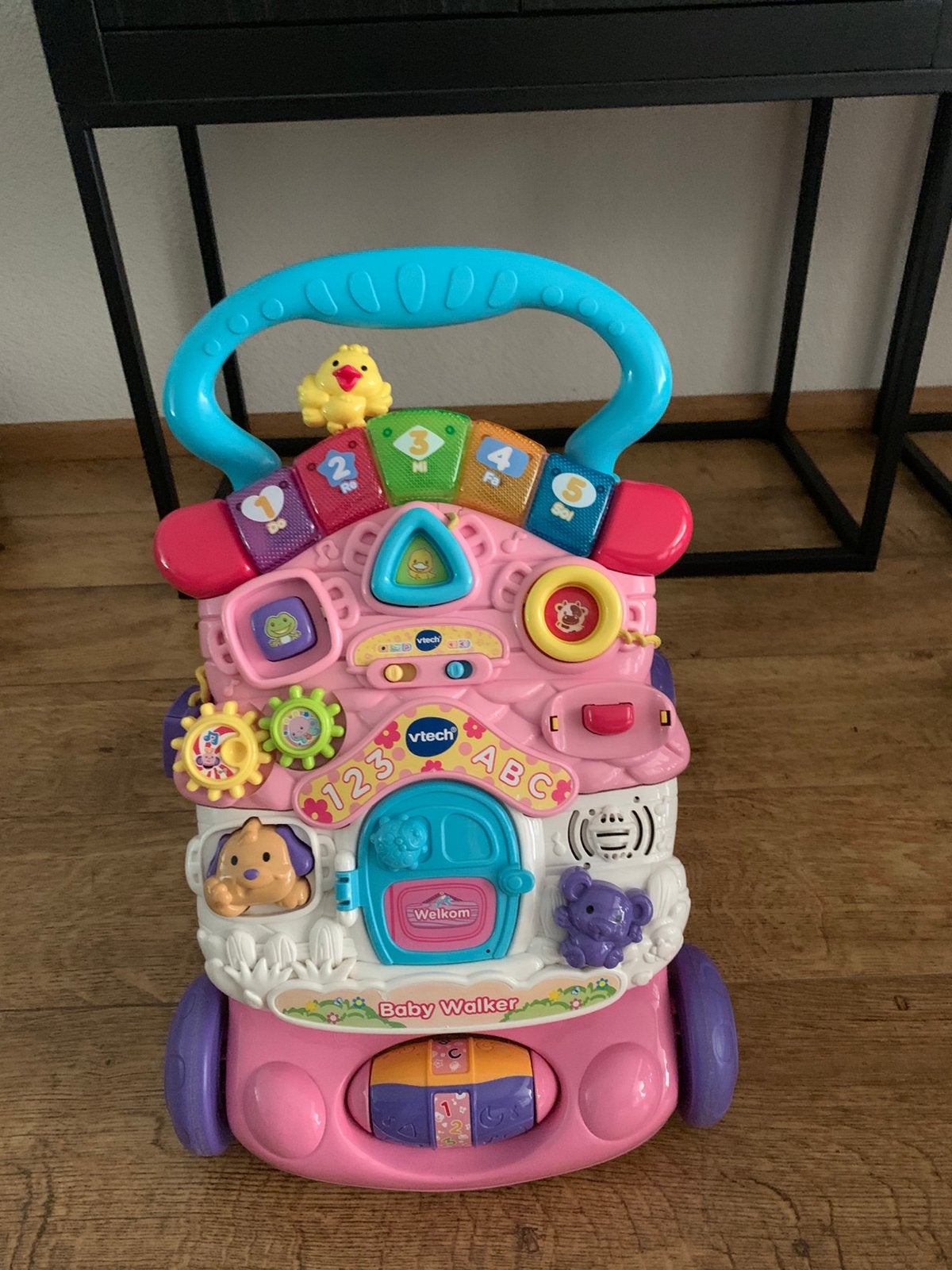 Vtech 2 in 1 babywalker-loopwagen, Ophalen, Zo goed als nieuw, 6 maanden tot 2 jaar