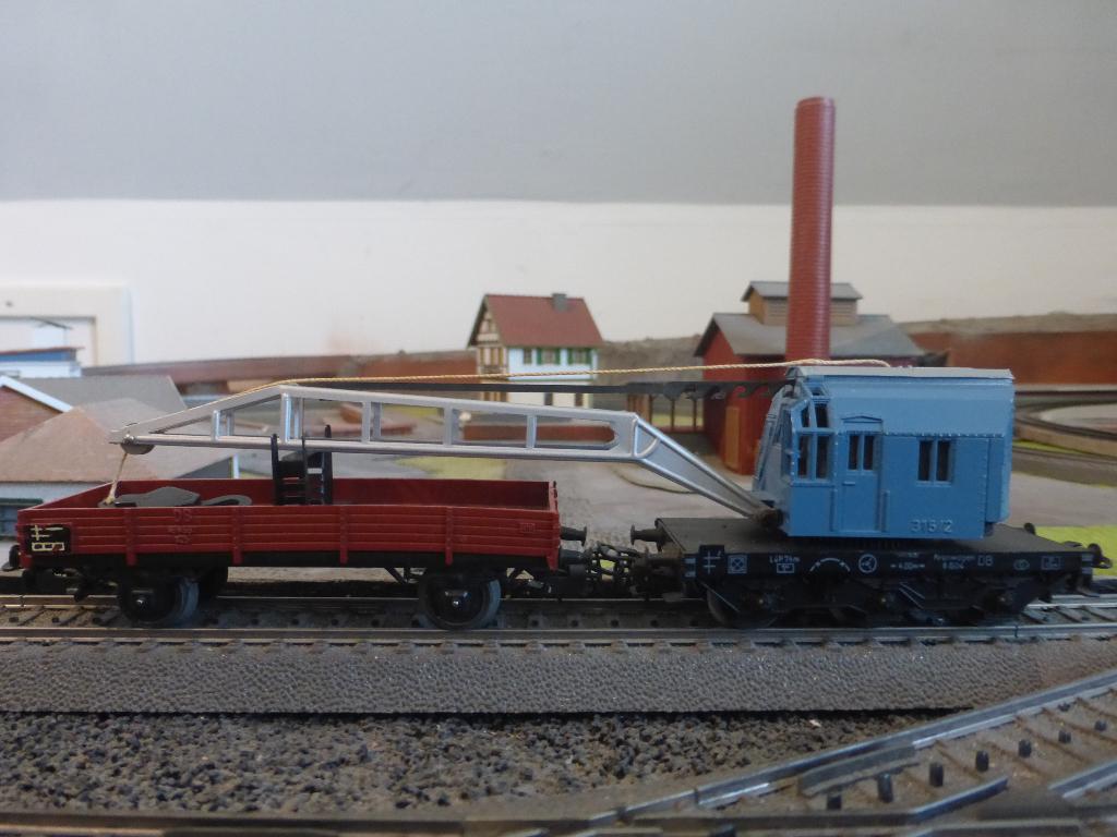 Marklin 4611 kraan , Hobby en Vrije tijd, Modeltreinen | H0, Wisselstroom, Gebruikt, Wagon, Ophalen of Verzenden