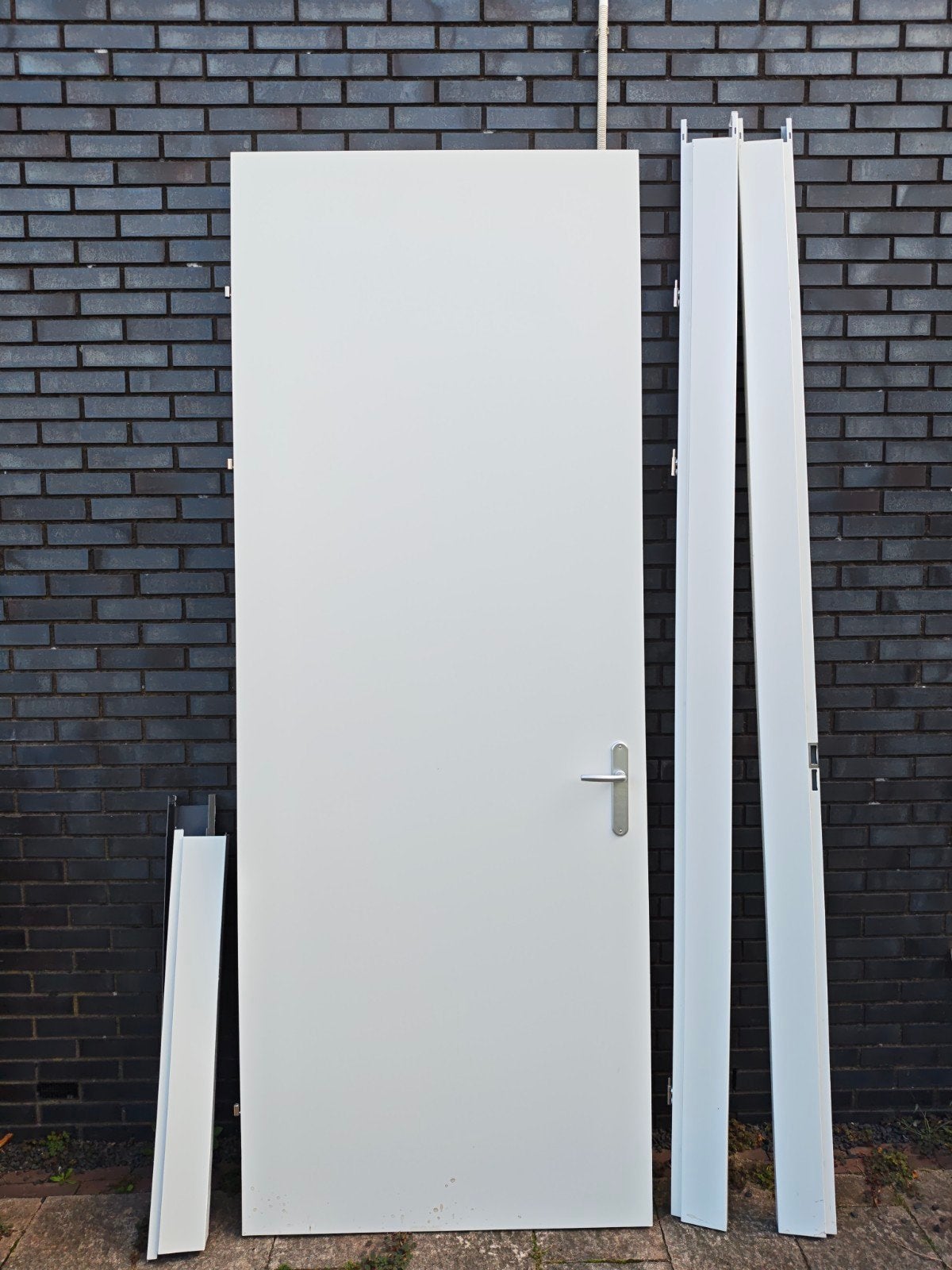Nieuwe deur met kozijn 260x95cm - Te groot gekocht, Doe-het-zelf en Verbouw, 80 tot 100 cm, 215 cm of meer, Nieuw, Ophalen of Verzenden