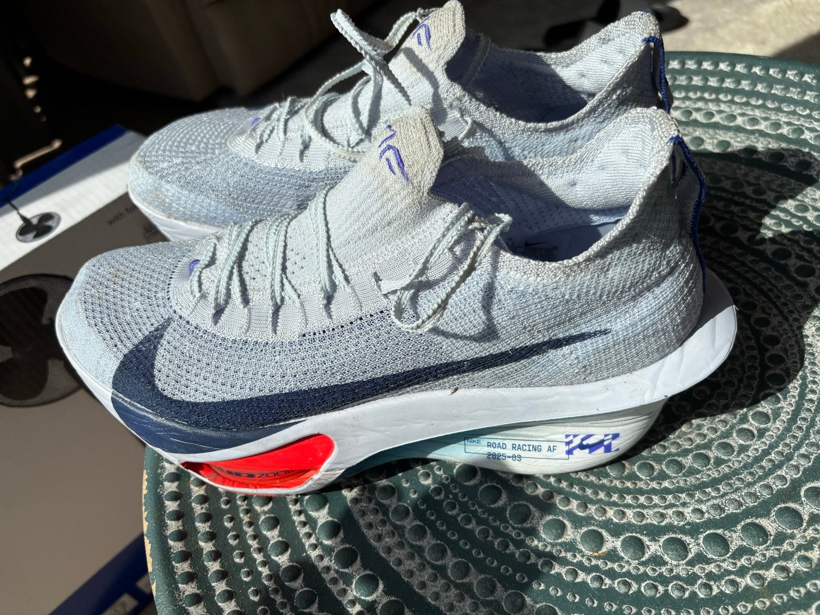 Nike Alphafly 3 maat 45.5 - Slechts 100km gelopen, Gebruikt, Ophalen of Verzenden, Hardlopen, Hardloopschoenen