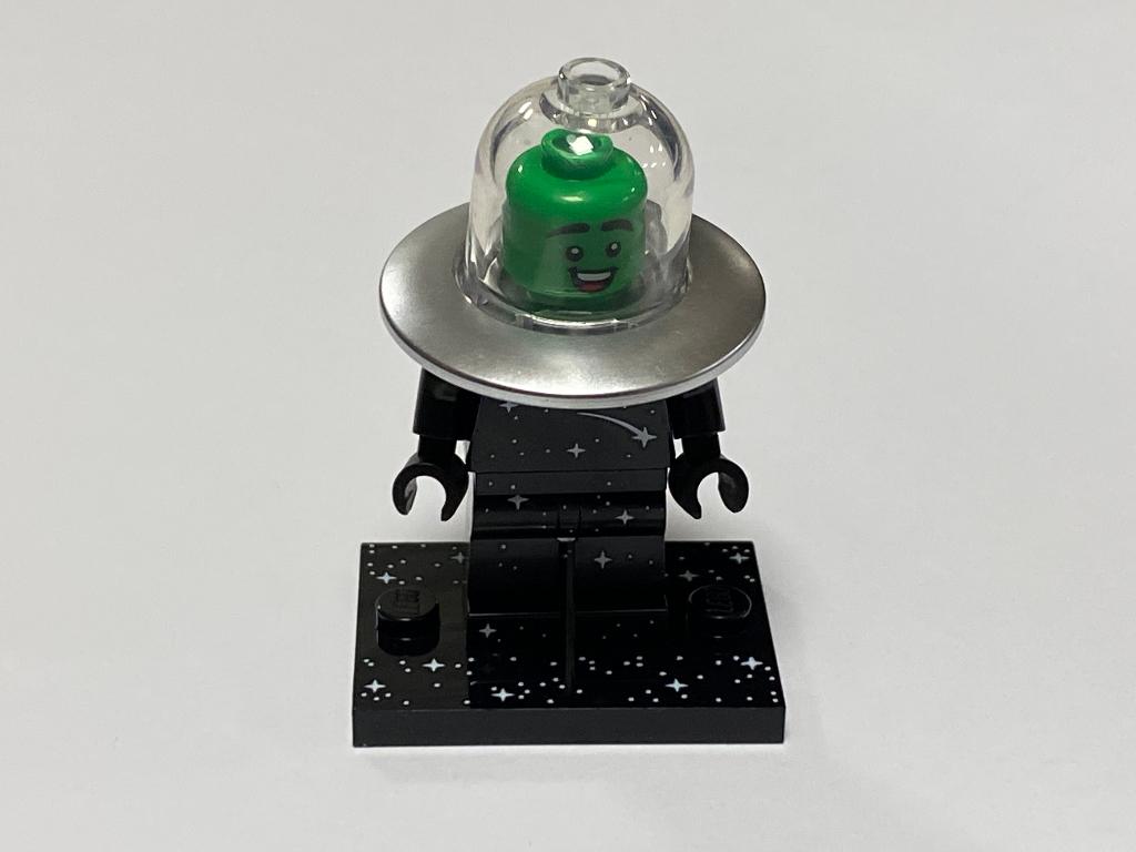 Lego Series 26 Minifiguur col26-7 Flying Saucer Costume Fan, Lego, Nieuw, Ophalen of Verzenden, Minifiguren serie