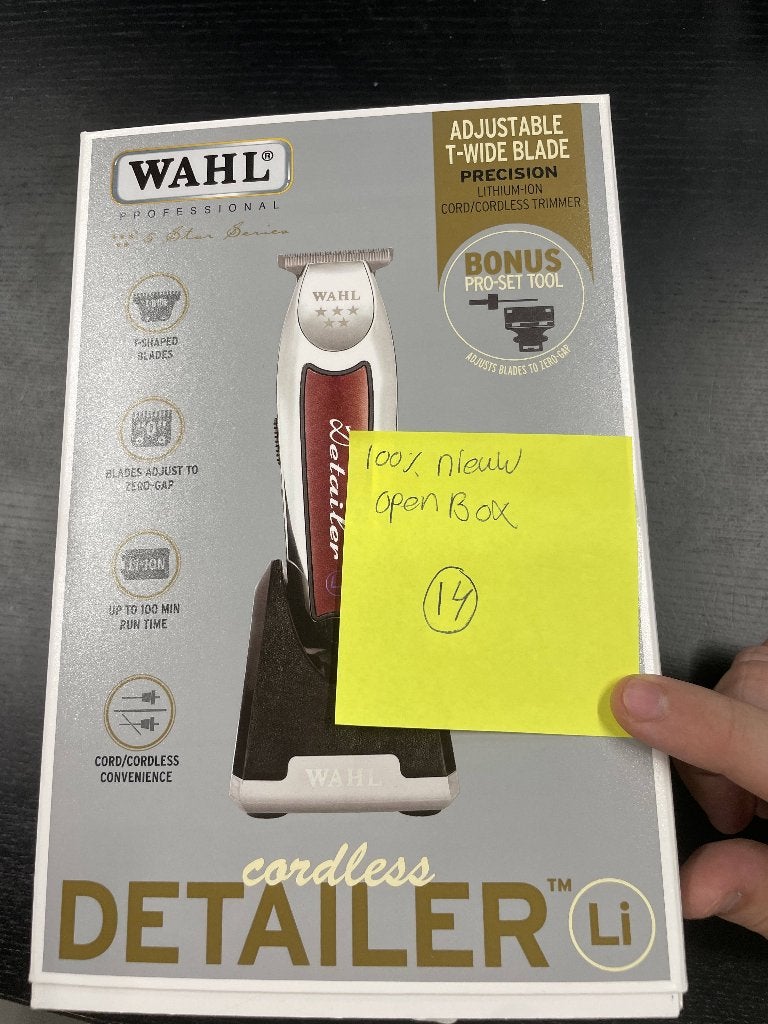Wahl Detailer Li Cordless Trimmer, Verzenden, Info@wahl.nl, Overige typen, Zo goed als nieuw