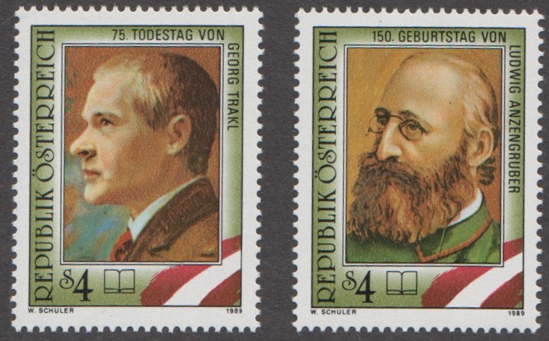 Oostenrijk 1974/75 postfris, Postzegels en Munten, Postzegels | Europa | Oostenrijk, Ophalen of Verzenden, Postfris