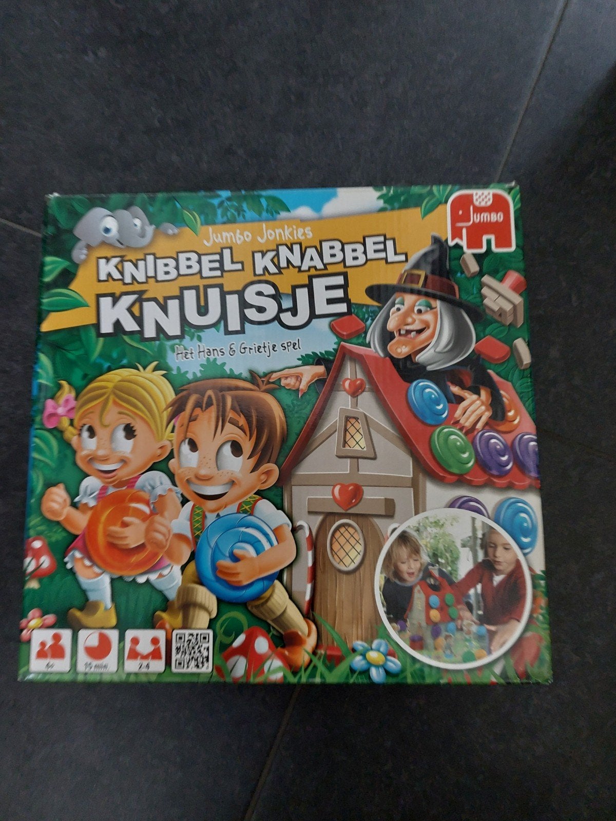 knibbel knabbel knuisje spel, Ophalen of Verzenden, Zo goed als nieuw