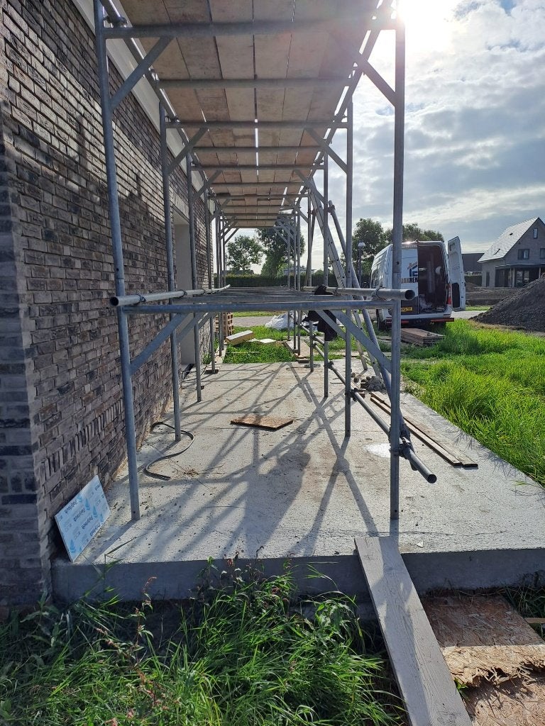 Steigermateriaal, Ophalen, Gebruikt, Gevelsteiger, Minder dan 2 meter