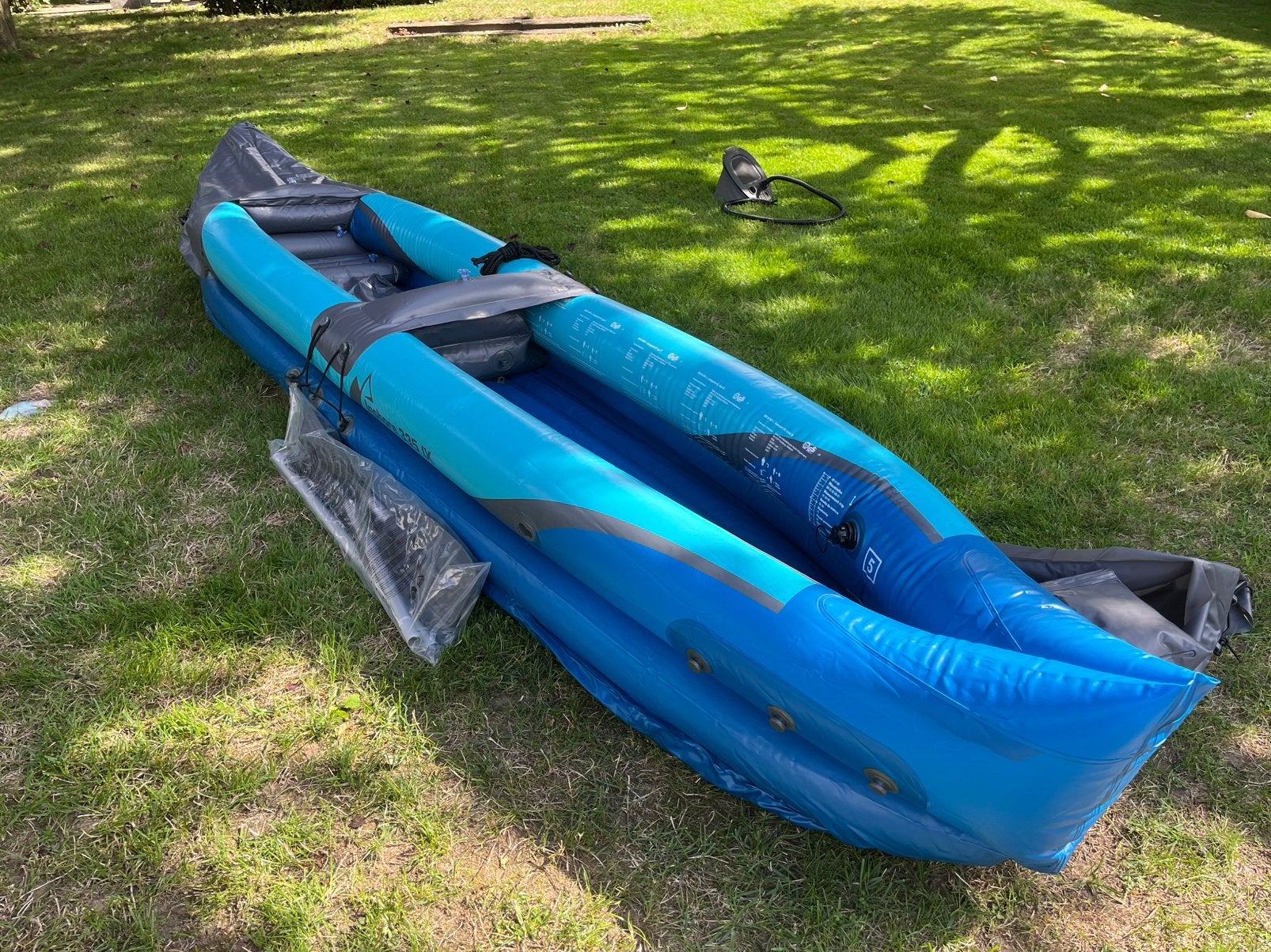 Nieuwe opblaasbare kayak van Crivit, Ophalen, Opblaasbaar, Kajak, Twee personen