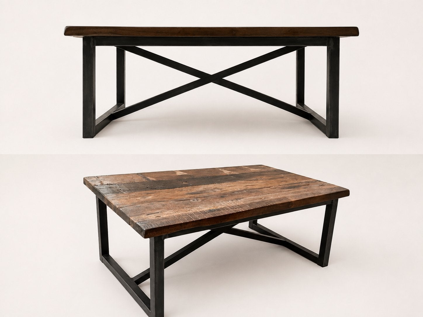 Timothy Oulton ‘Axel’ coffee table 120x79x47 cm, Ophalen, Gebruikt, Design, robuust, industrieel