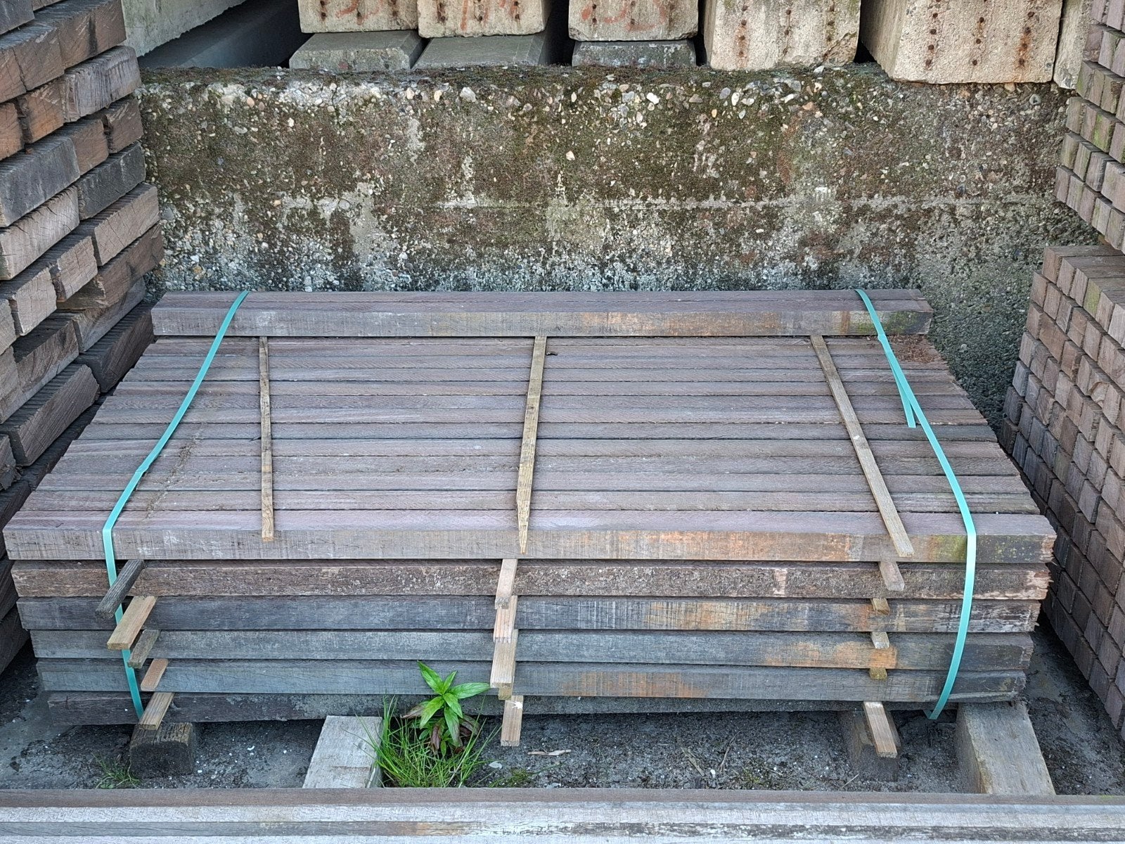 Hardhouten palen | azobé palen | 5x5cm, Tuin en Terras, Gebruikt, Palen, Ophalen of Verzenden, Hardhout