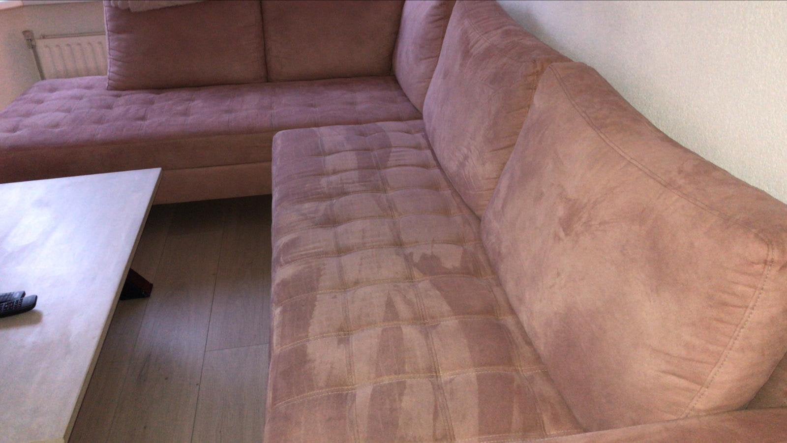 roze bank, Ophalen, Zo goed als nieuw