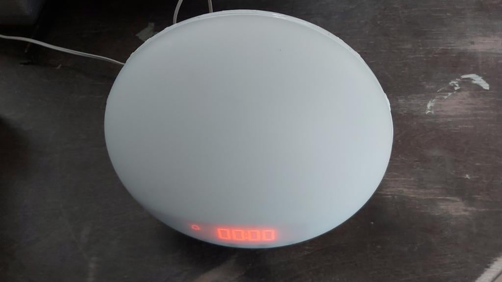 Philips wake-up light HF 3510, Huis en Inrichting, Lampen | Overige, Zo goed als nieuw, Ophalen of Verzenden