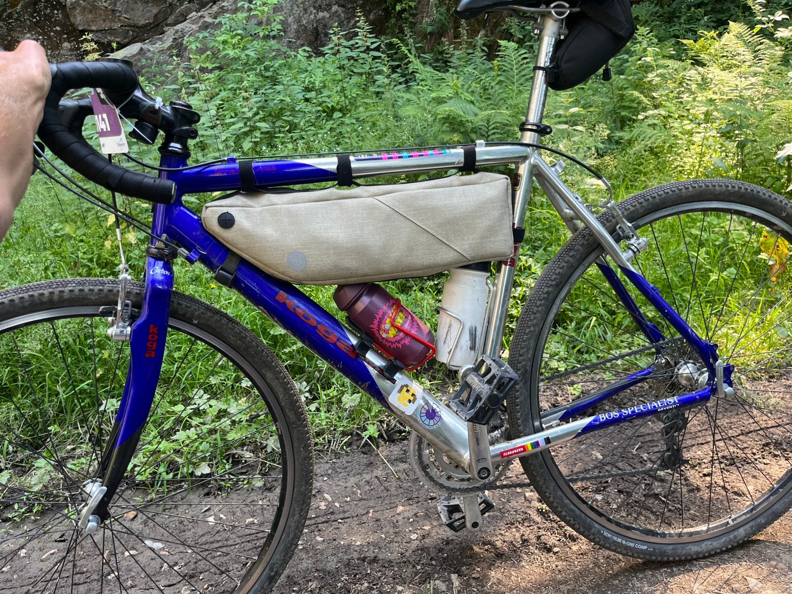Gravelbike Koga terraliner cross, Ophalen, 28 inch, Velgrem, Aluminium
